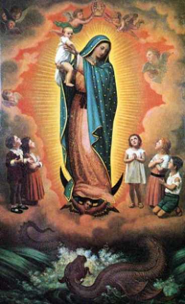 Matka Boża z Guadalupe - Opiekunka nienarodzonych Matka Boża z Guadalupe - Opiekunka nienarodzonych